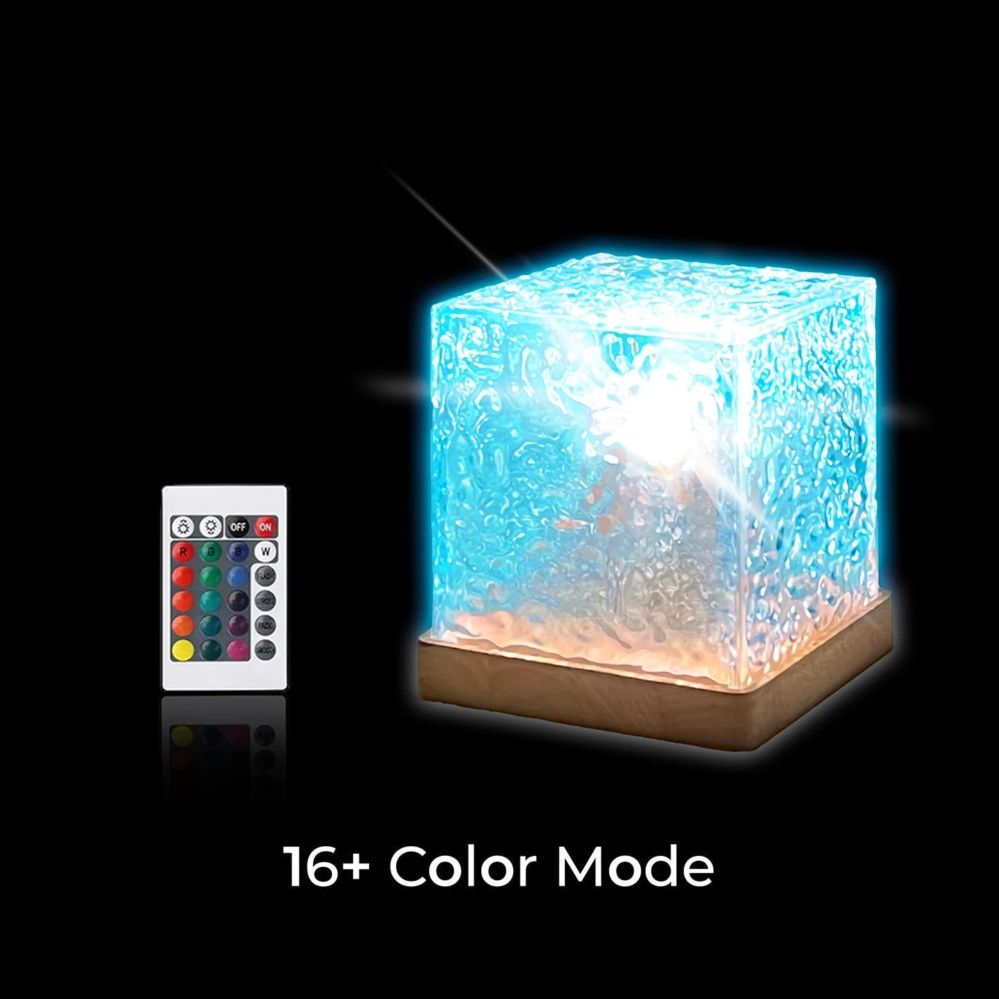 Wave Tesseract Lamp