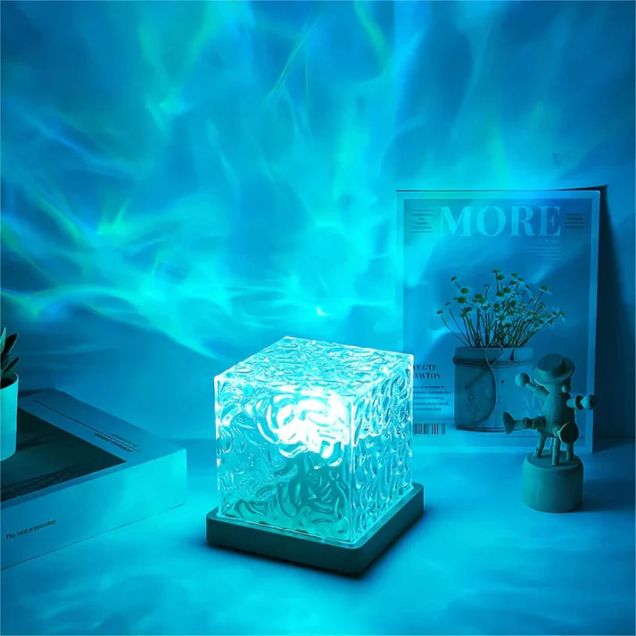 Wave Tesseract Lamp