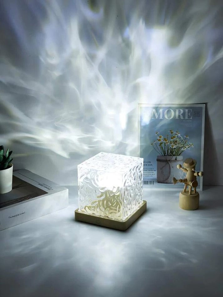 Wave Tesseract Lamp